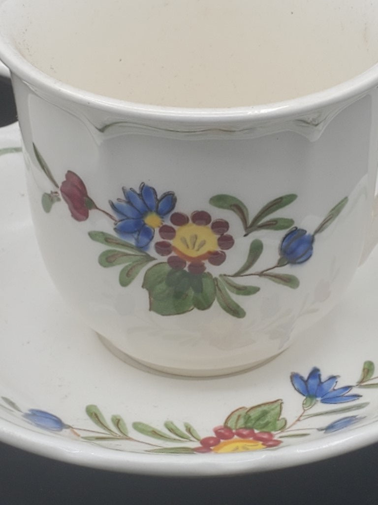 Set of 4 Metlox Poppytrail Vernon Quail Ridge Cup & Saucer Sets LK