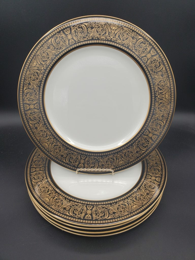 Set of 5 Mikasa Mount Holyoke Dinner Plates LK