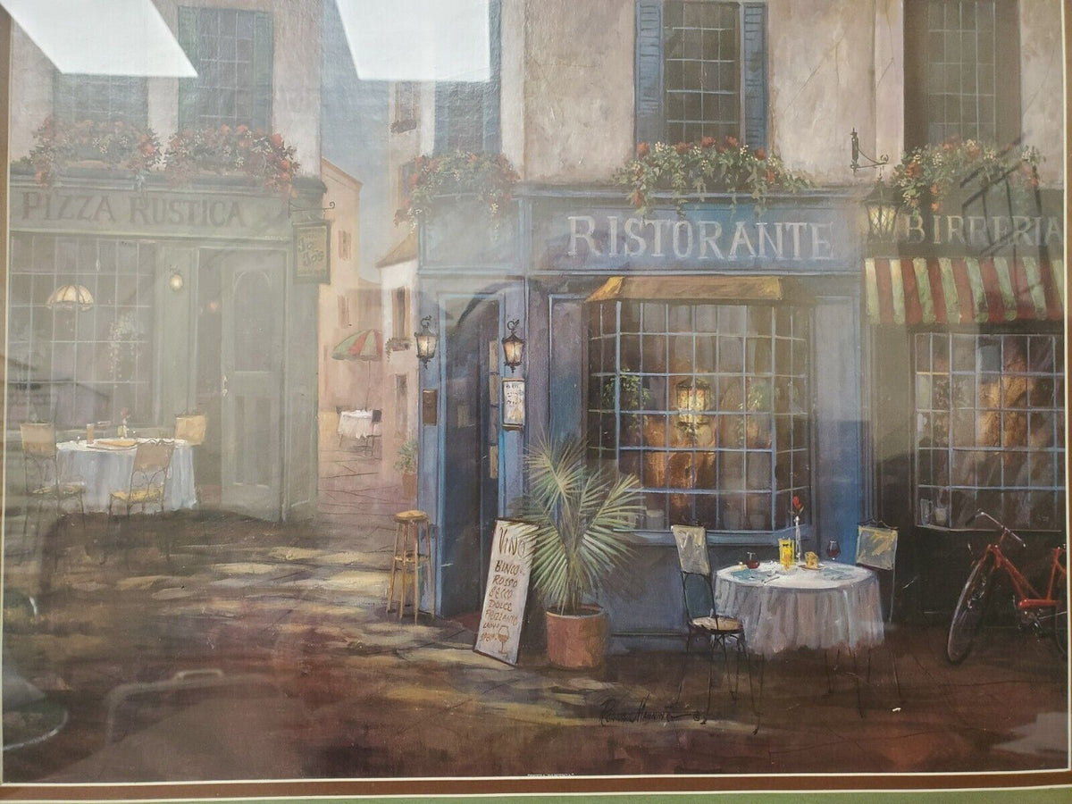 Collectable Framed Print Ruanne Manning 21" x 17" Pizza Rustica