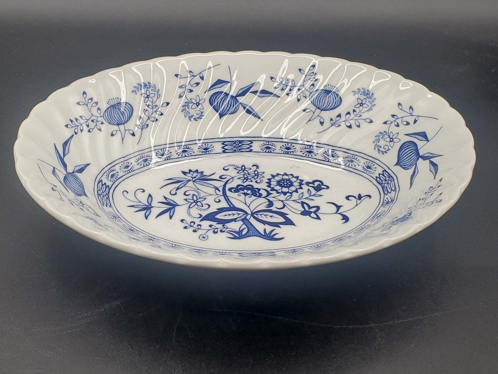 Johnson Brothers Blue Nordic 9" Oval Vegetable Bowl LK