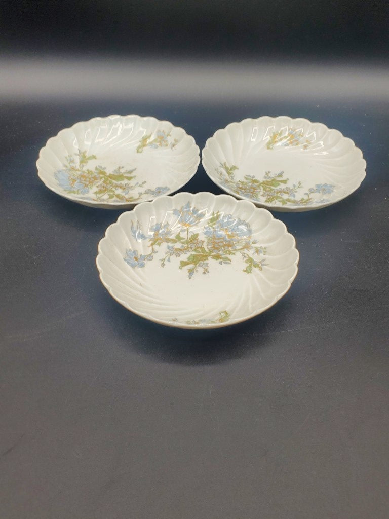 Set of 3 Haviland Margaux Fruit Bowls LK