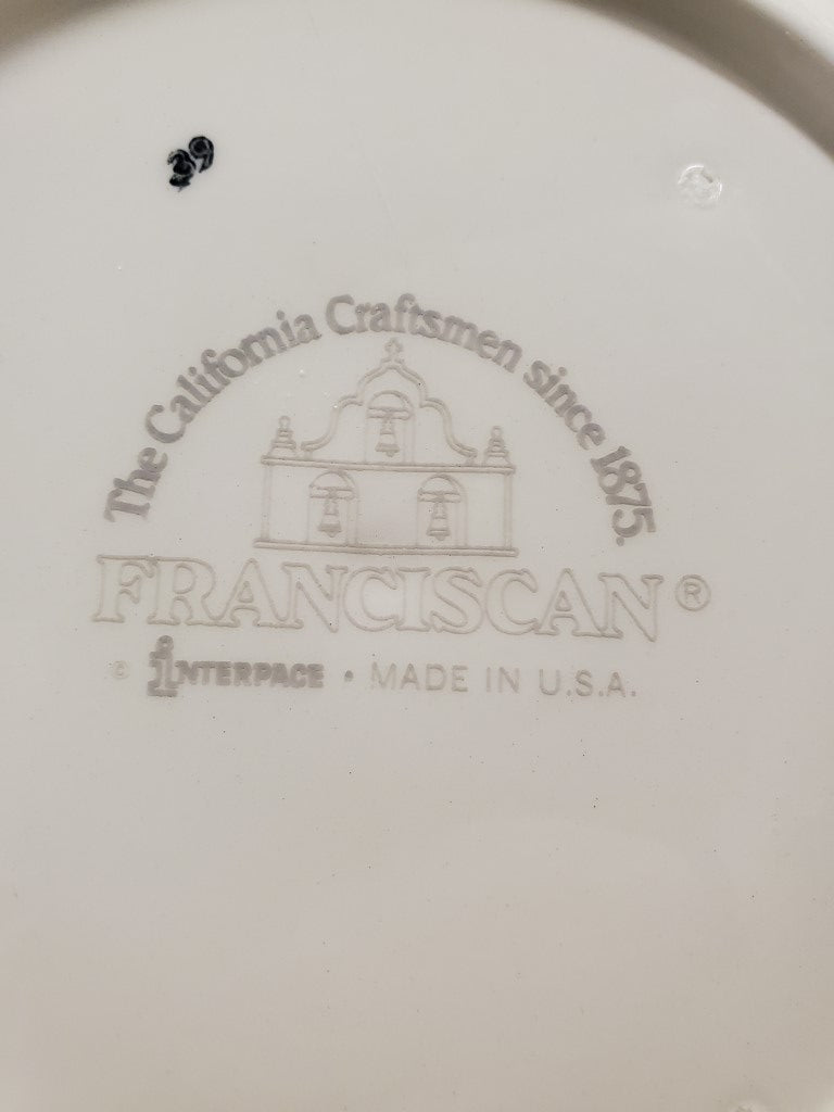 Set of 2 Franciscan Desert Rose (USA) Salad Plates LK