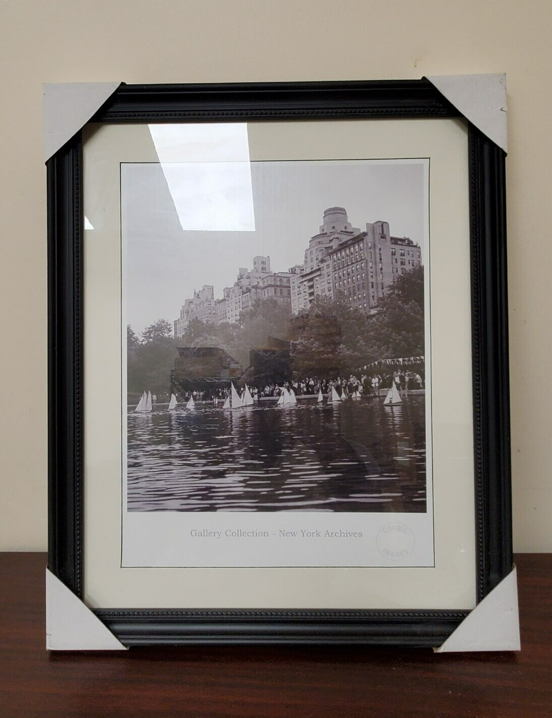 New York Central Park Toy Sailboat - Archives Limited Edition Photo Framed Print