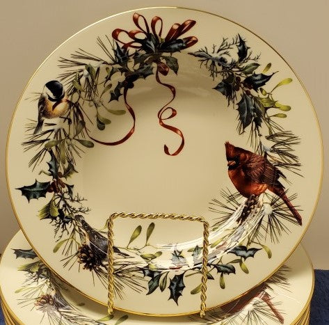 Lenox Winter Greetings Rim Soup Bowl