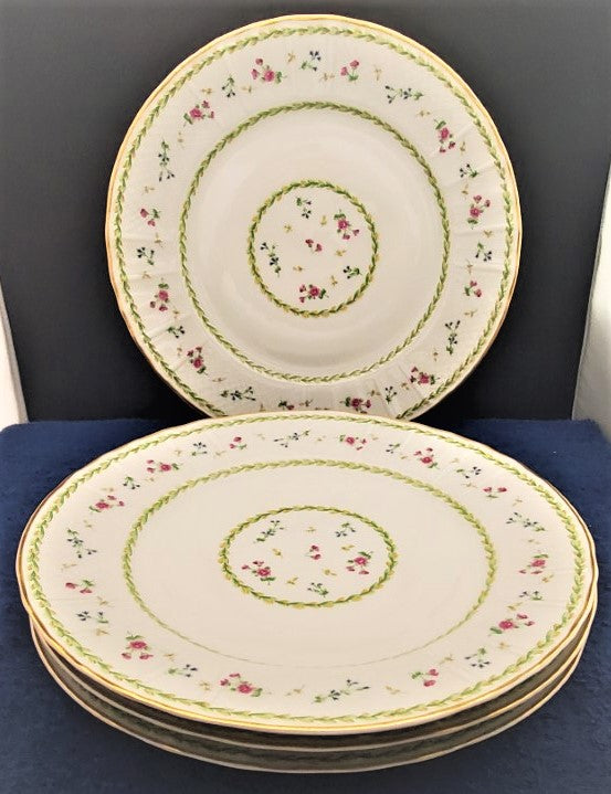 Set of 6 Bernardaud Artois Vert Bread & Butter Plates