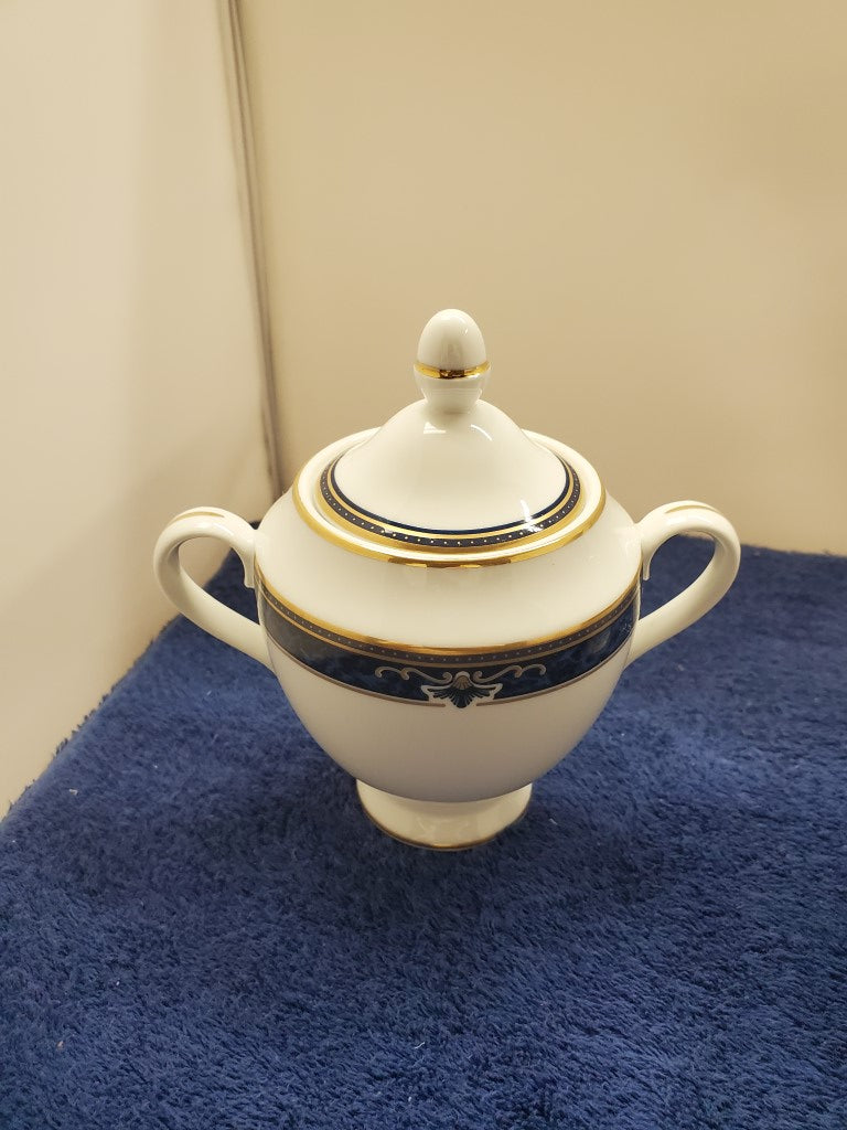 Wedgwood Chadwick Creamer with Sugar Bowl & Lid