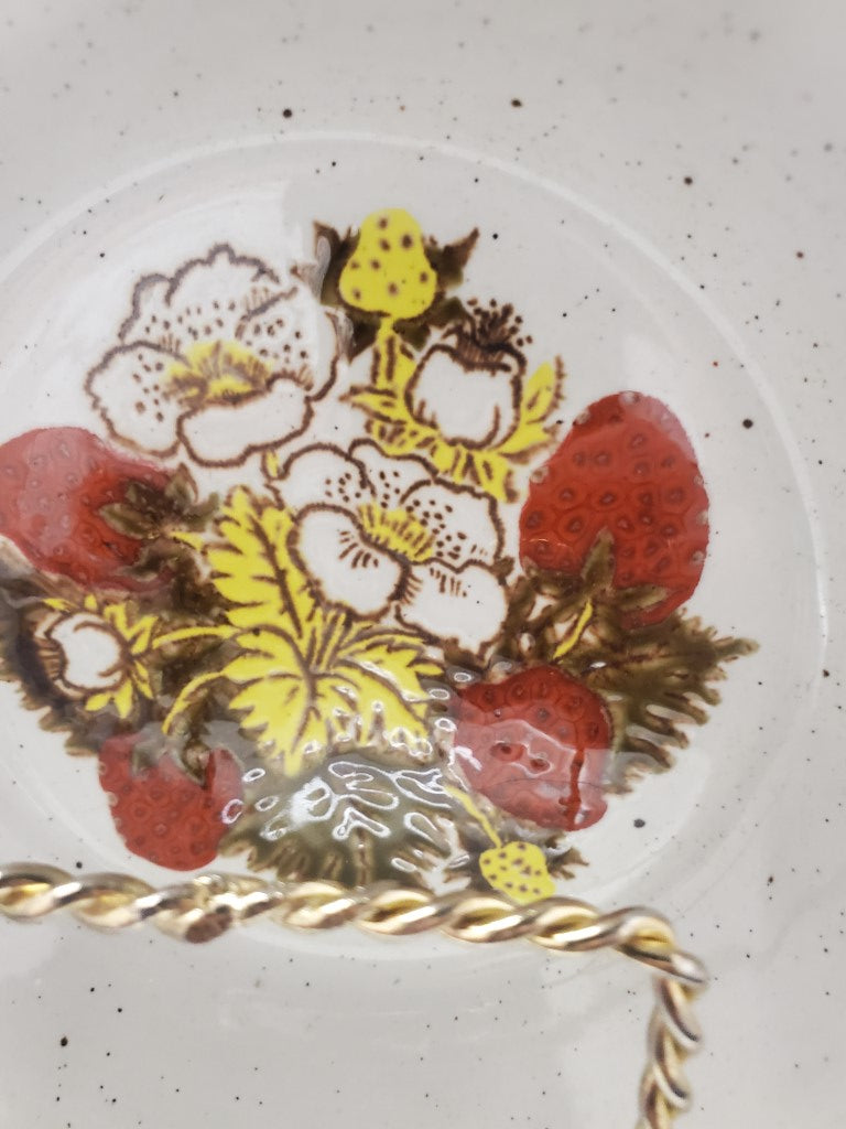 Set of 5 W R Midwinter Strawberry Cereal Bowls LK