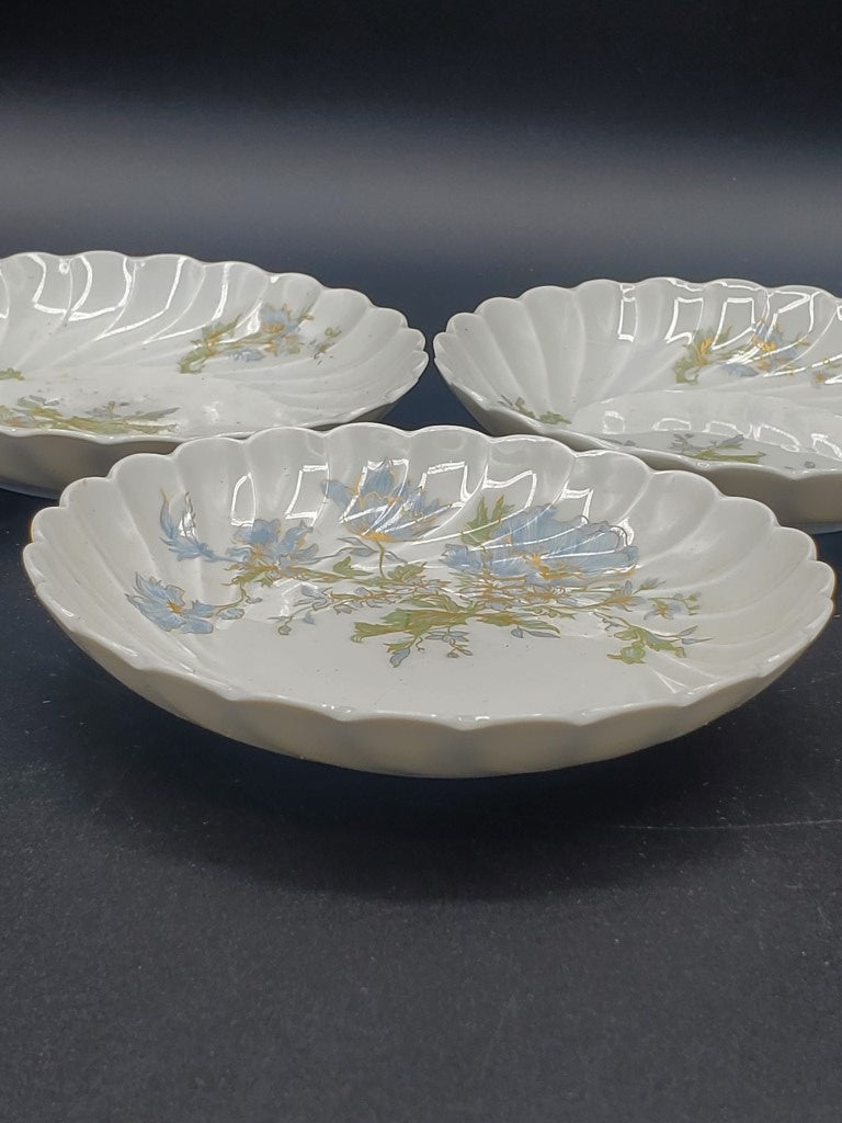 Set of 3 Haviland Margaux Fruit Bowls LK