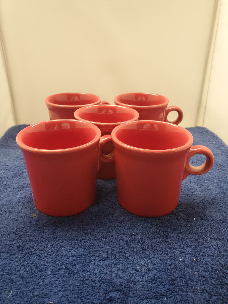 Homer Laughlin Fiesta Scarlet Lot of 13 Pieces