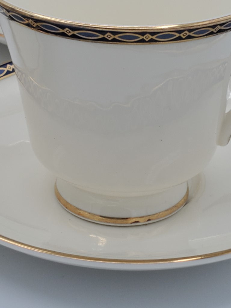 Set of 4 Minton St. James Cup & Saucer Sets LK