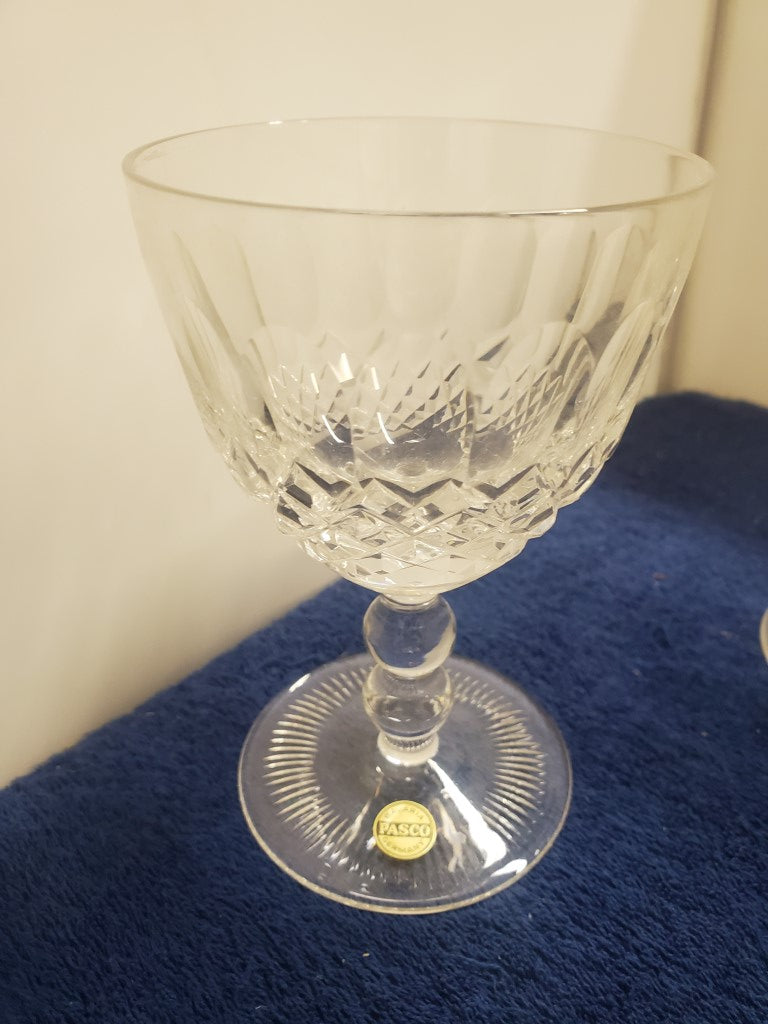 Set of 5 Pasco Elmwood Water Goblets LK