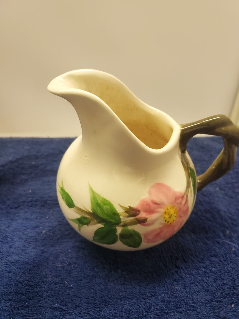 Franciscan Desert Rose Creamer & Sugar Bowl with Lid LK