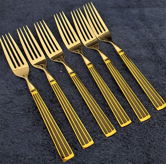 Set of 6 Kirk Steiff Cloisonne Embassy Fork