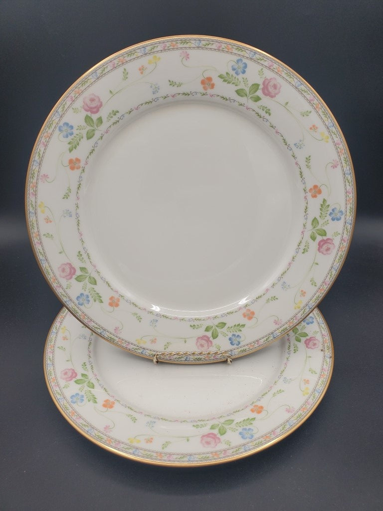 Set of 2 Noritake FInale Dinner Plates LK
