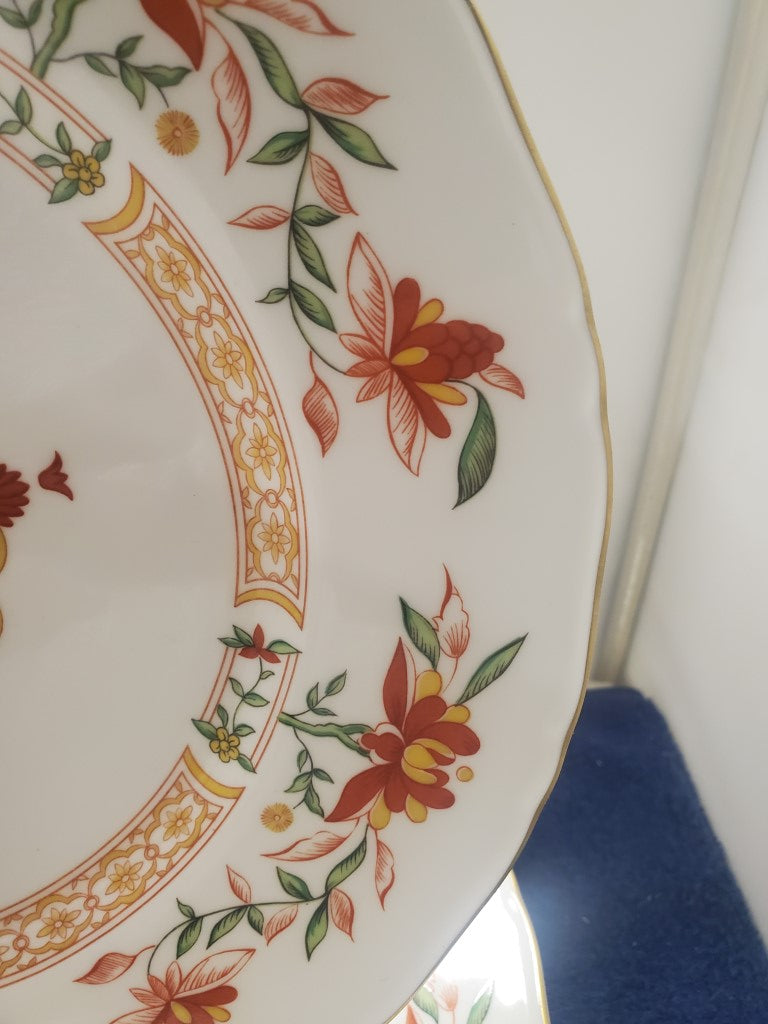 Set of 5 Royal Worcester Chamberlain Bread & Butter Plates LK
