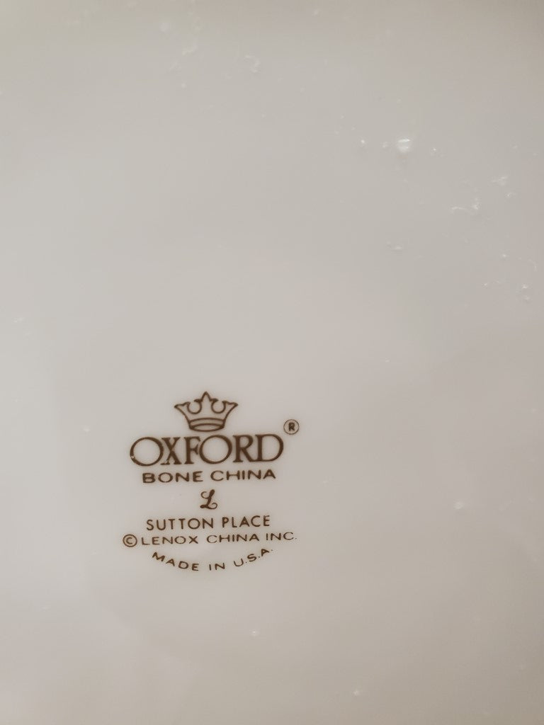 Set of 3 Oxford Sutton Place Bread & Butter Plates LK