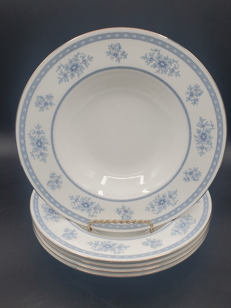 Set of 5 Royal Doulton Laureate Rim Soup Bowls LK