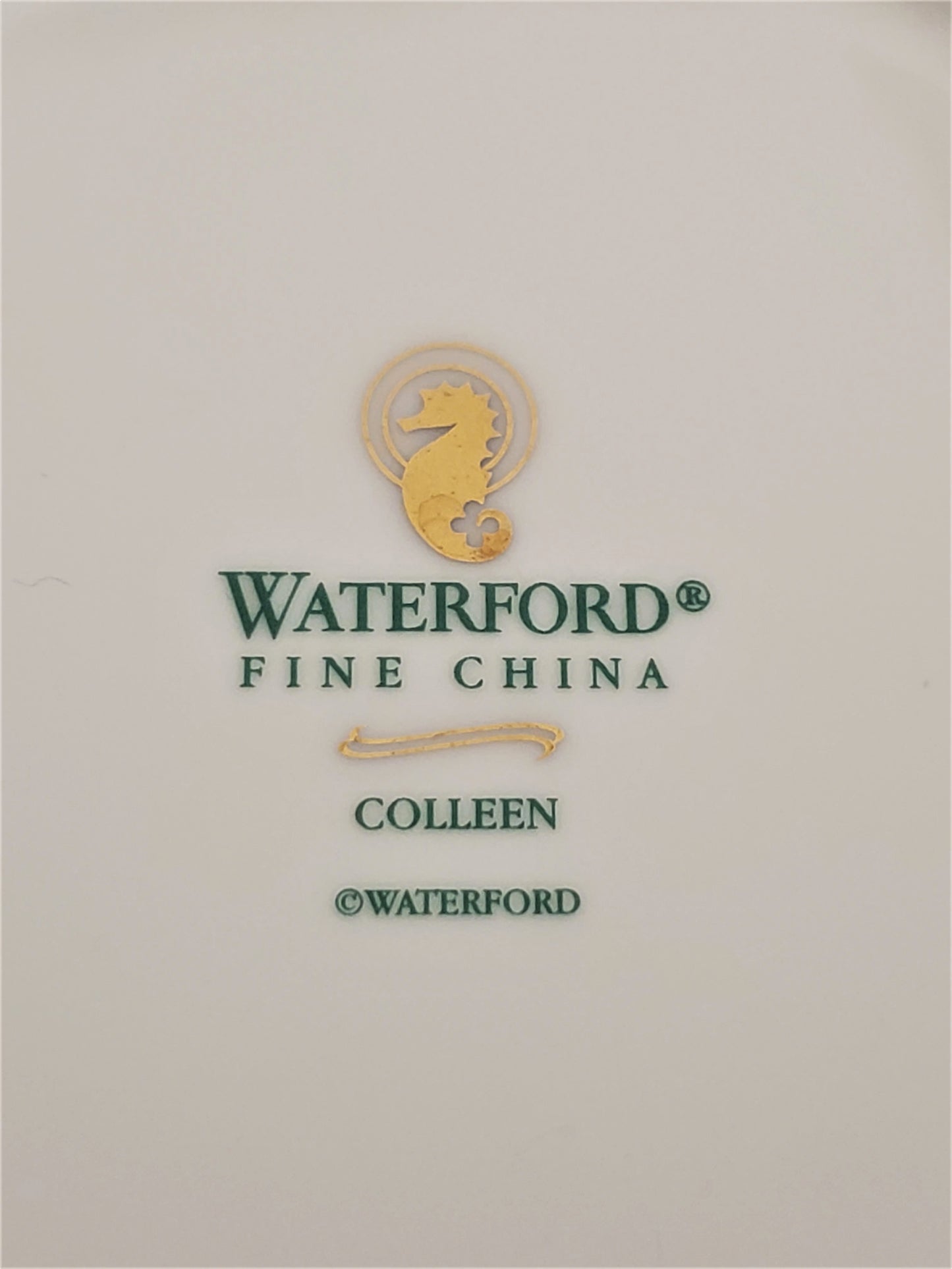 Set of 3 Waterford Colleen Dinner Plates