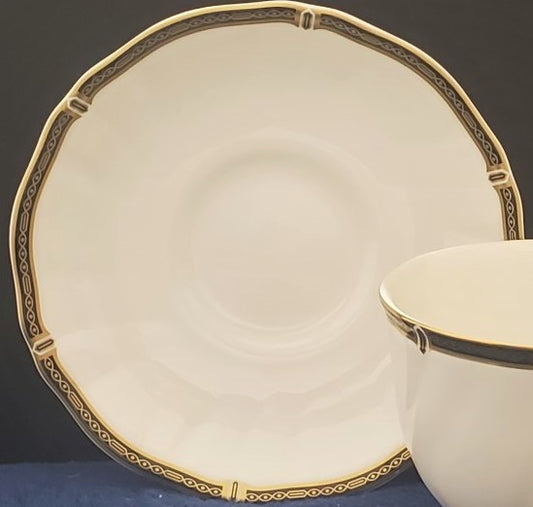 Wedgwood Windsor Black Saucer