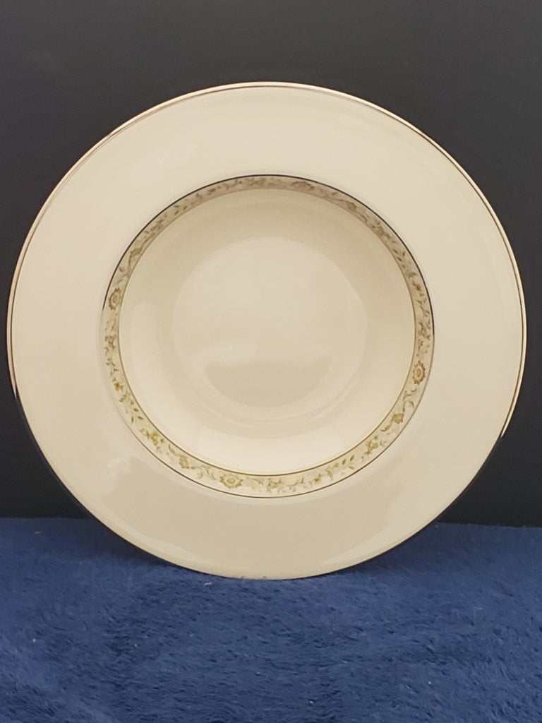 Set of 6 Lenox Springdale Rim Soup Bowls