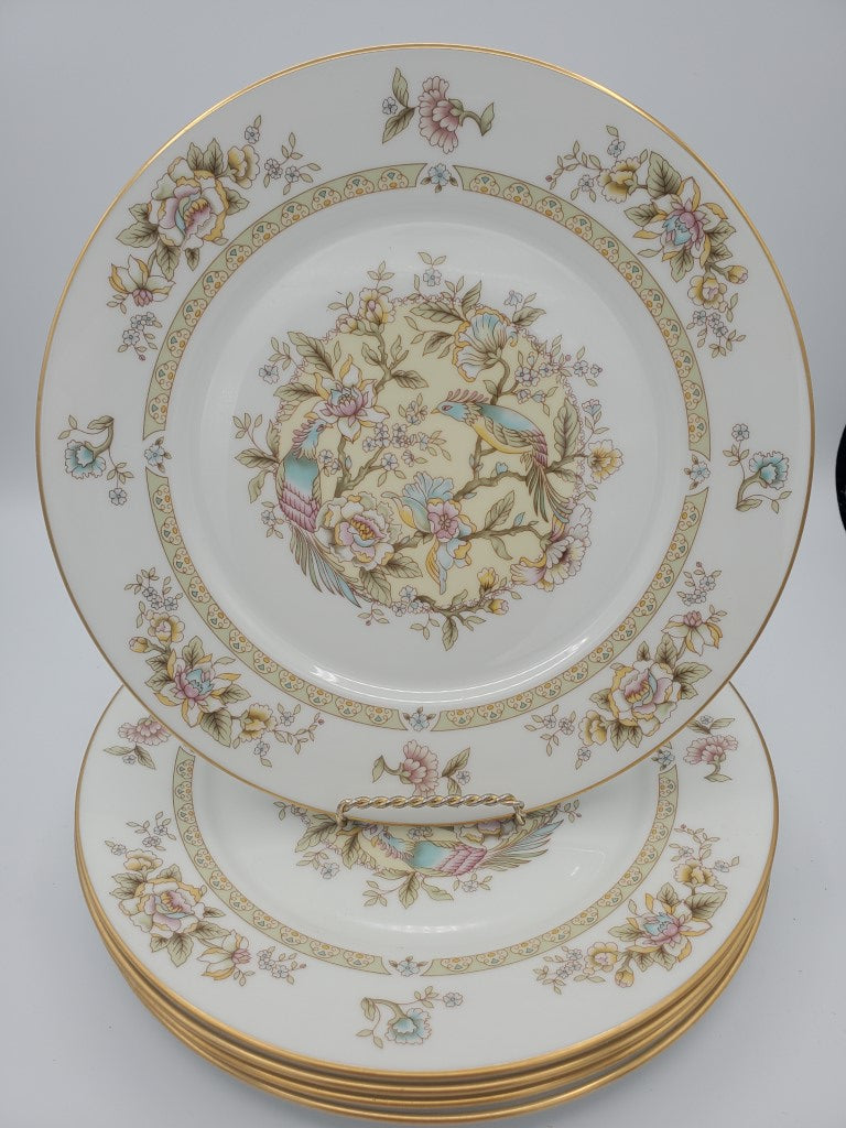 Set of 5 Oxford Song Birds Dinner Plates LK