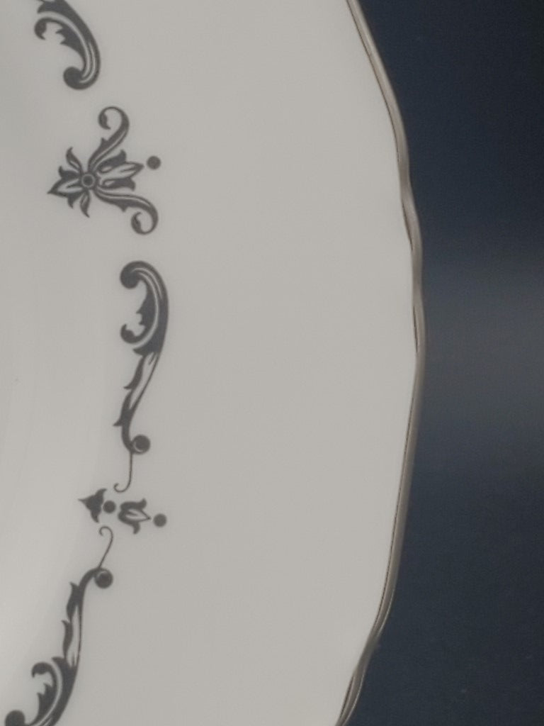 Set of 5 Royal Worcester Silver Chantilly Salad Plates LK