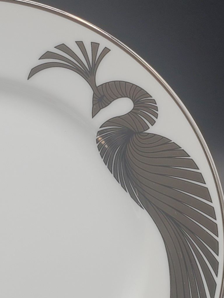 Set of 4 Fitz & Floyd Phoenix Rising Salad Plates LK