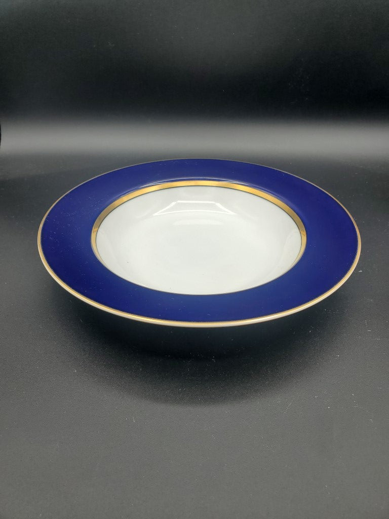 Fitz & Floyd Cobalt Renaissance (Japan) Rim Soup Bowl LK