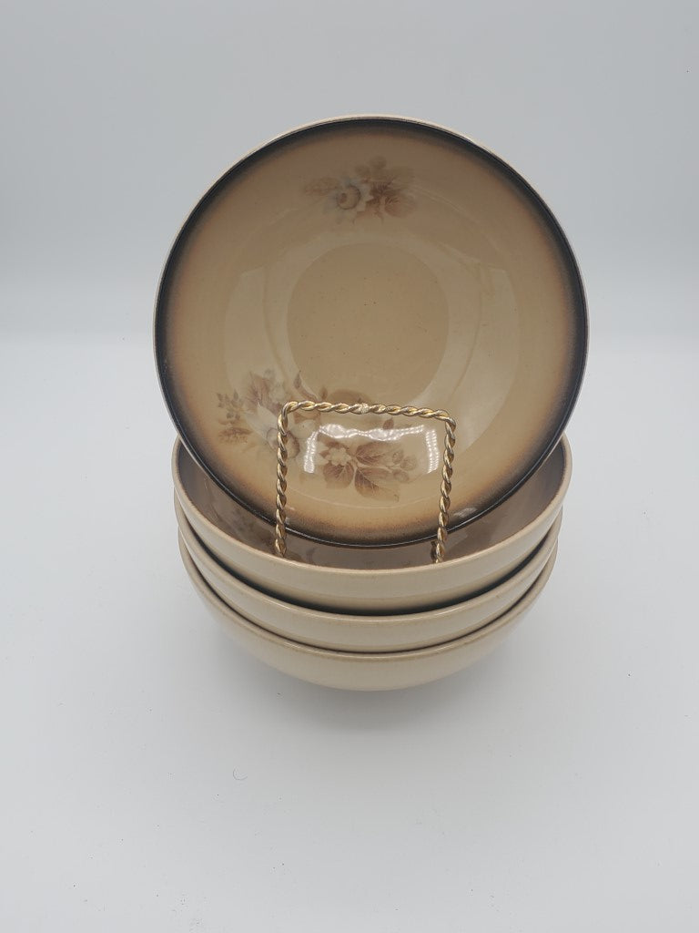 Set of 4 Denby Memories Coupe Soup Bowls LK
