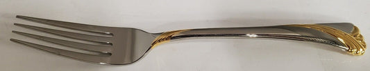Set of 4 Lenox Kelly Gold (Stainless, Gold Accent) Forks
