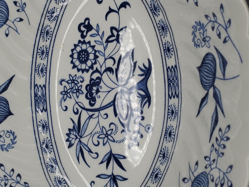 Johnson Brothers Blue Nordic 9" Oval Vegetable Bowl LK