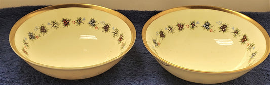Set of 2 Minton Mirabeau Fruit Bowls LK
