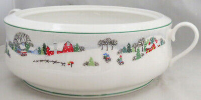 Lenox Sleighride Round Covered Vegetable (No Lid)
