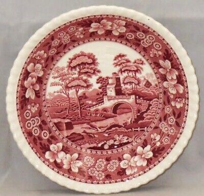 Spode Tower-Pink (Older Backstamp) Fruit/Dessert (Sauce) Bowl