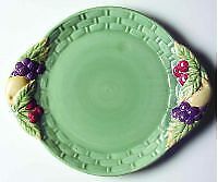 Pfaltzgraff Jamberry Handled Cake Plate