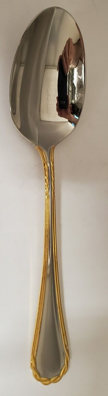 Yamazaki Tasha (Stainless, Gold Accent) Place/Oval Soup Spoon