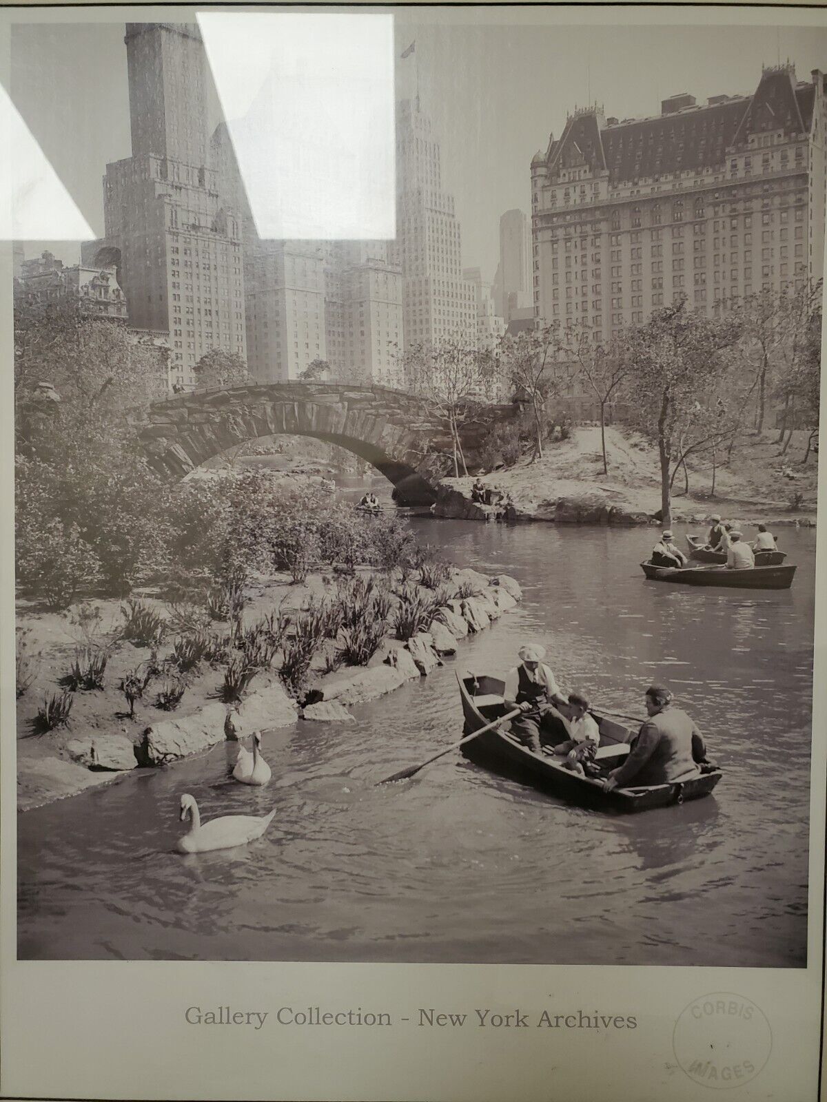 Central Park 1933 - Archives Limited Edition Picture Framed Print