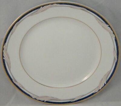 Set of 4 Gorham Golden Swirl Salad Plates