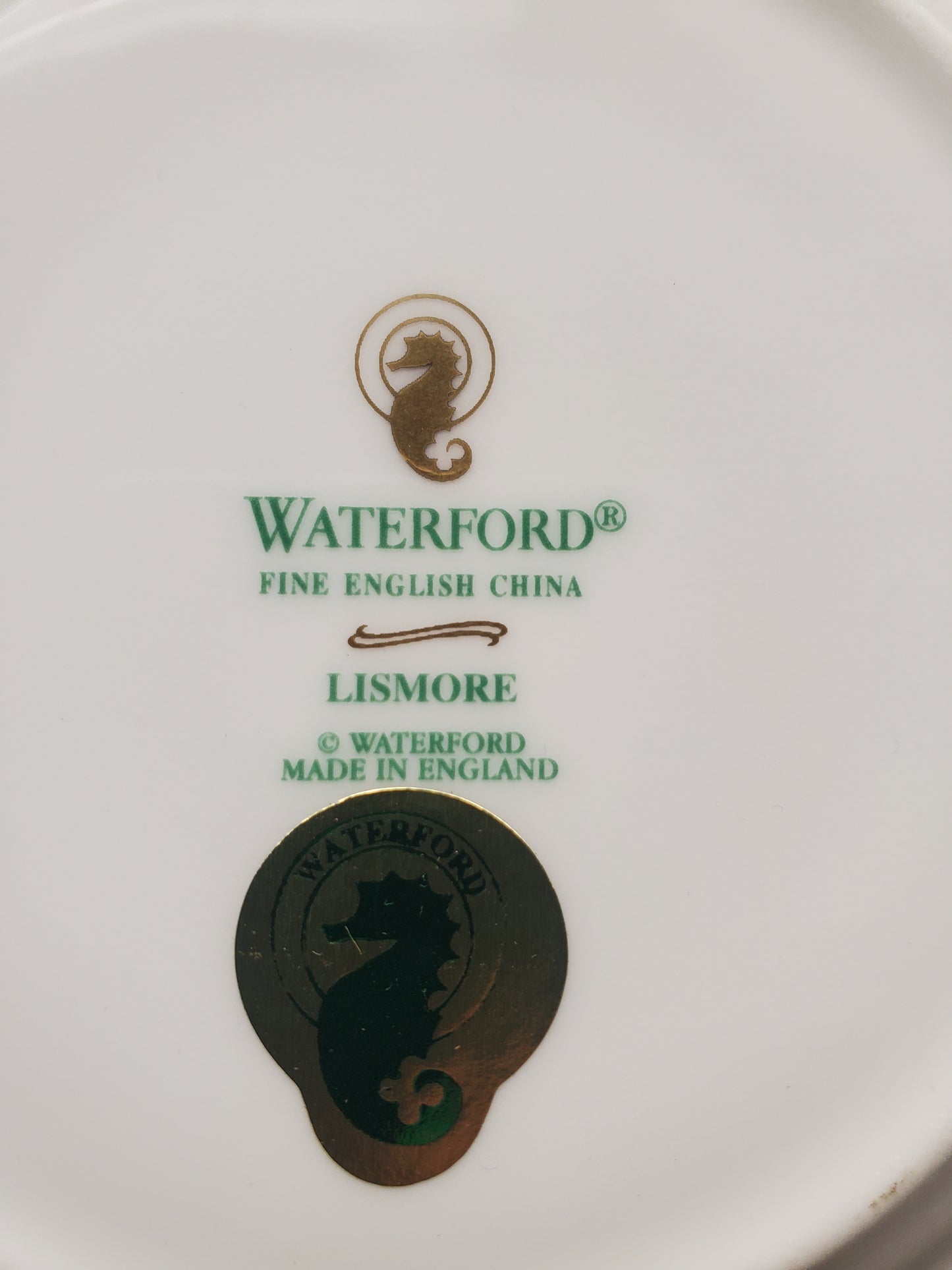 Waterford Lismore Gold 5 Piece Place Setting 100112