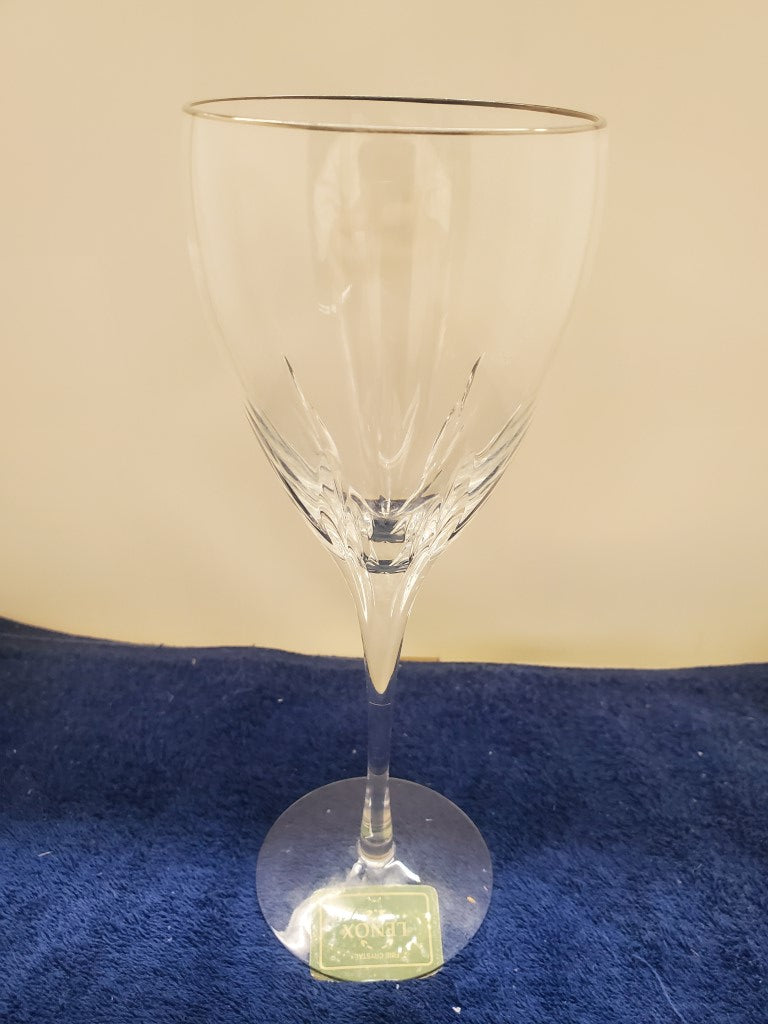 Lenox Firelight Platinum Wine Glass LK