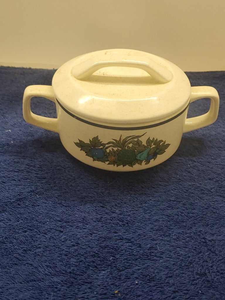 Lenox Fall Bounty Sugar Bowl with Lid LK