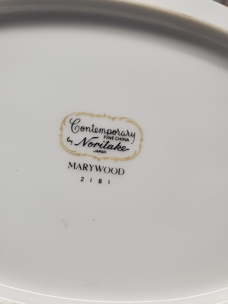 Set of 4 Noritake Marywood Salad Plates LK
