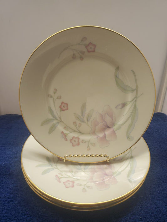 Set of 4 Lenox Heiress Salad Plates LK