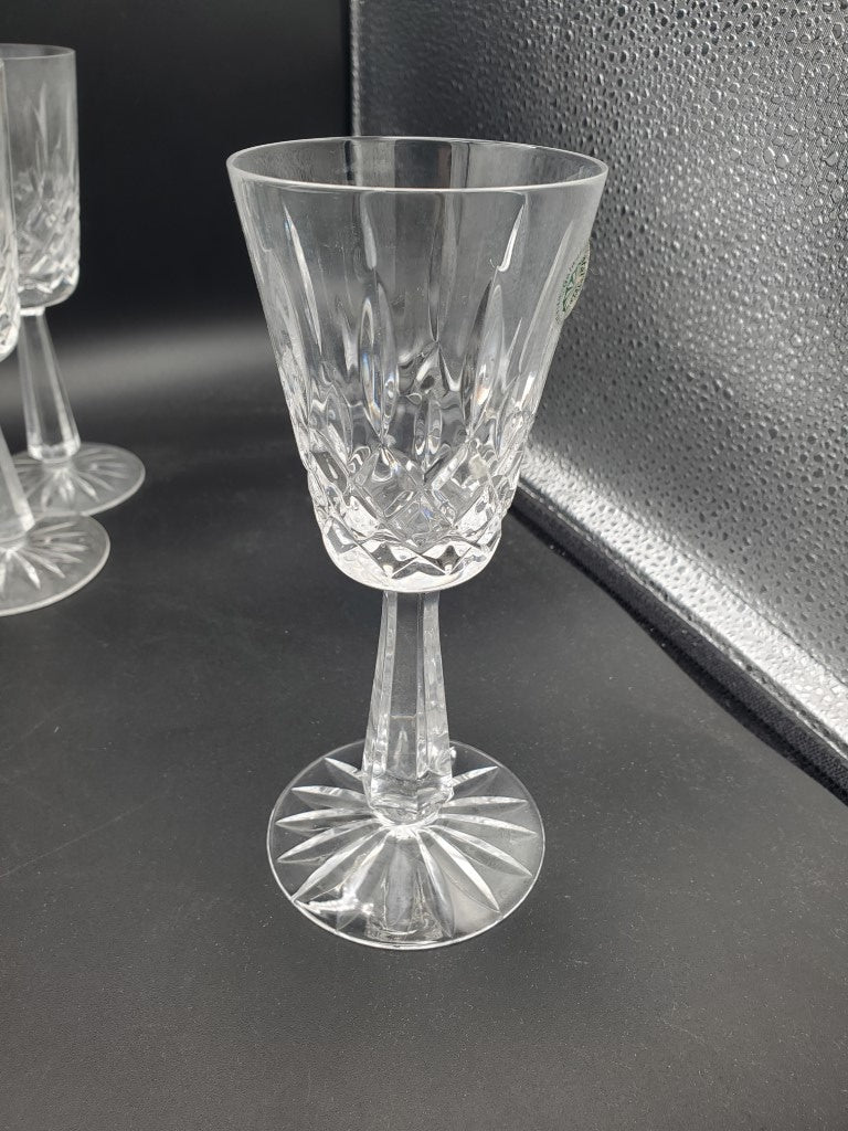 Set of 8 Galway Clifden Wine Glasss LK