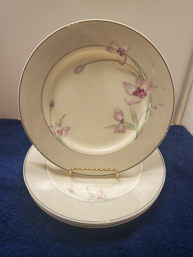 Set of 4 Gorham Wine Blossoms Salad Plates LK