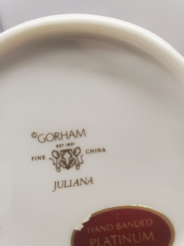 Gorham Juliana Creamer & Sugar Bowl with Lid LK