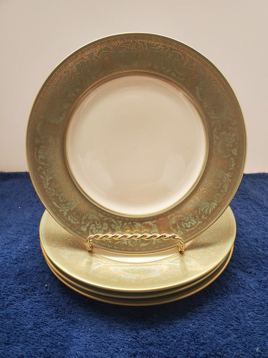 Set of 4 Franciscan Crown Renaissance Bread & Butter Plates