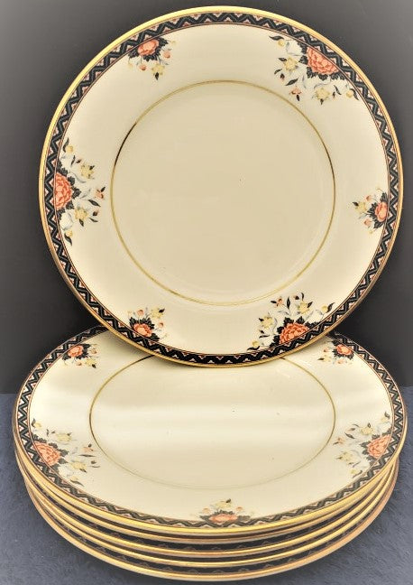 Set of 6 Wedgwood Touraine Bread & Butter Plates