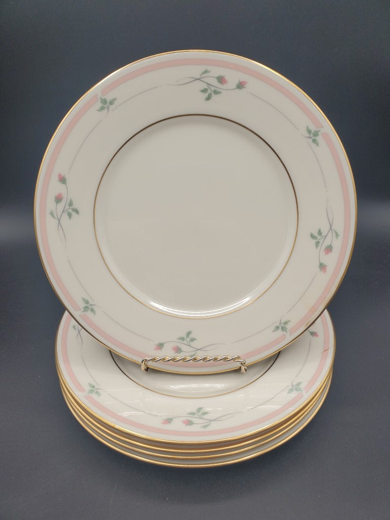 Set of 7 Lenox Rose Manor Bread & Butter Plates LK