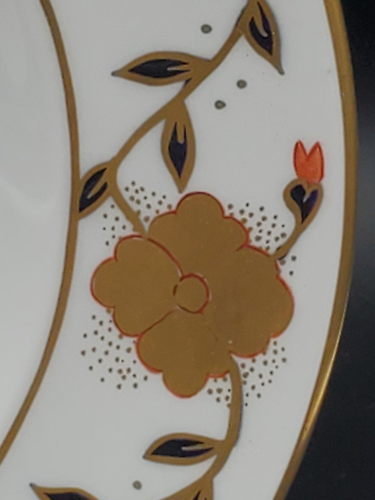 Royal Crown Derby Asian Rose (Duesbury Shape) 10" Oval Vegetable Bowl LK